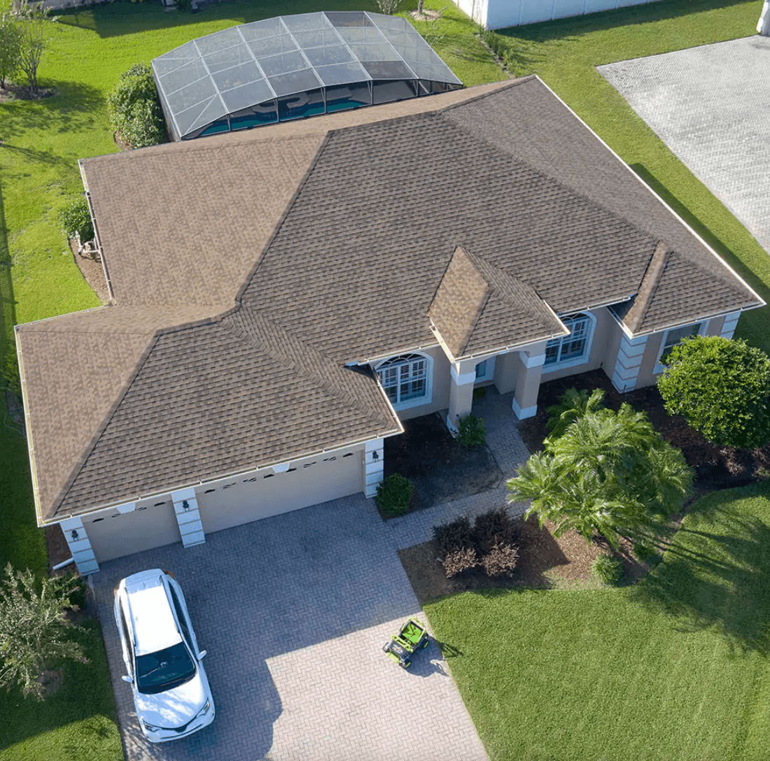 Asphalt shingle roofing example 2